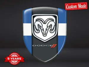 Dodge Custom Auto Emblems Style Max Lasting Pro Edition